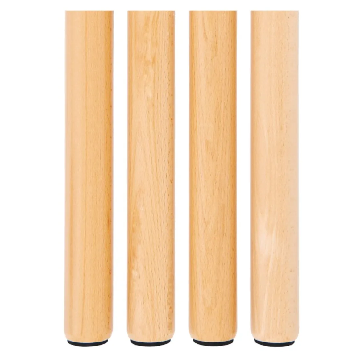 Satz mit 4 Tischbeinen für Tisch hoch 26 cm