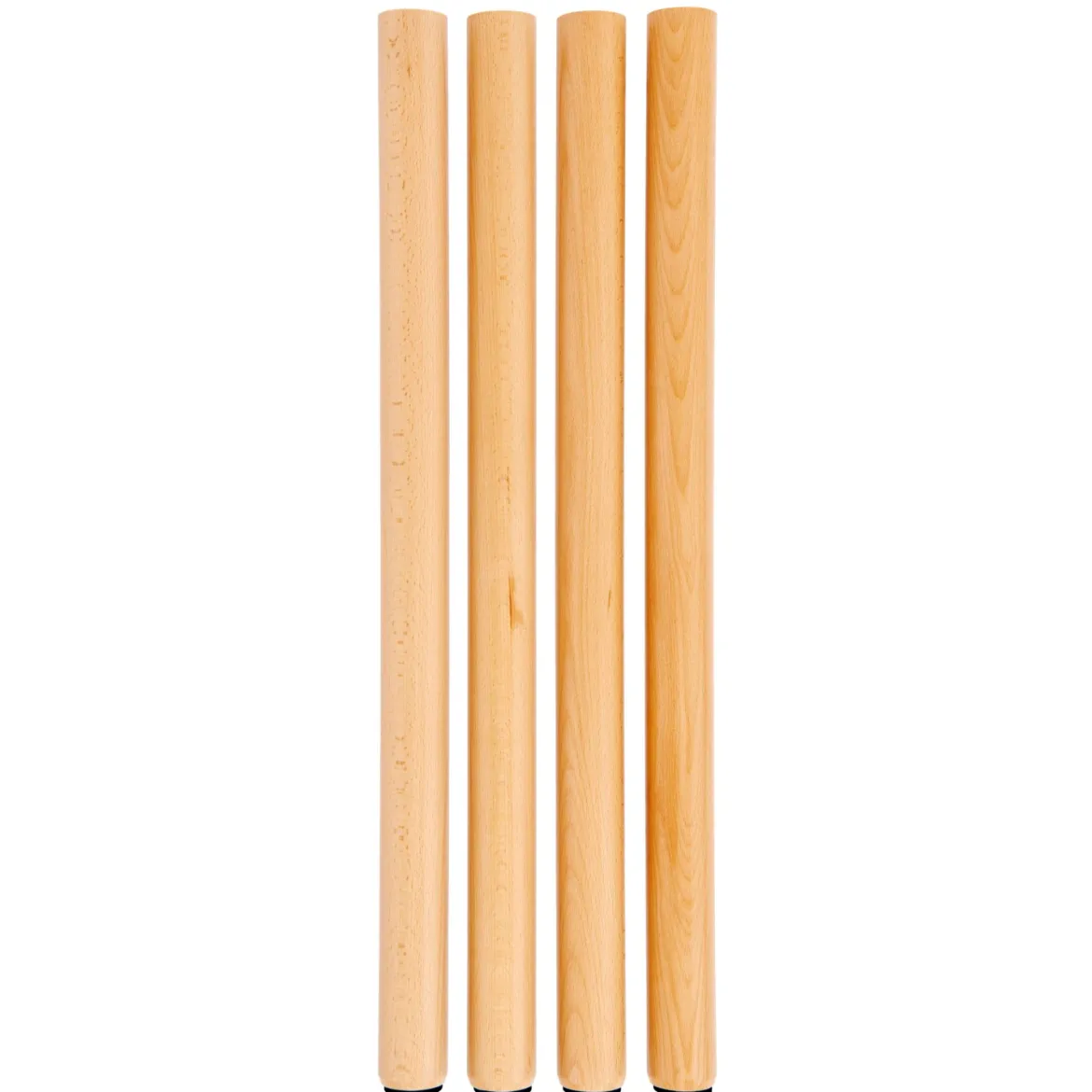 Satz mit 4 Tischbeinen für Tisch hoch 76 cm