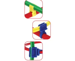 Satz mit 30 Verbinder-Clips, farblich sortiert