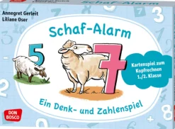 Schafalarm. Ein Denk- und Zahlenspiel, Kartenspiel zum Kopfrechnen, 1.-2. Klasse