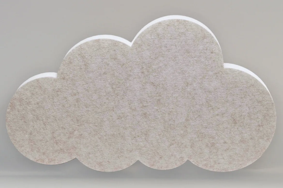 Schallschutz Akustikelement, Wolke Greige, soni ELEMENT cloud klein