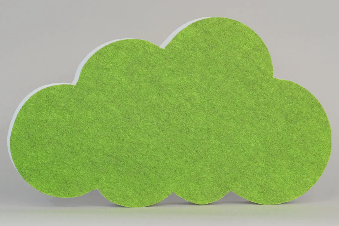 Schallschutz Akustikelement, Wolke Grün, soni ELEMENT cloud