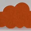 Schallschutz Akustikelement, Wolke Orange, soni ELEMENT cloud
