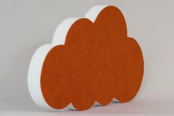 Schallschutz Akustikelement, Wolke Orange, soni ELEMENT cloud