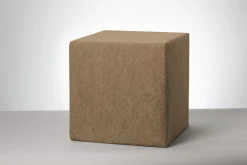 Schallschutz Akustik-Sitzwürfel, Beige, 20x20x20 cm, soni CUBE