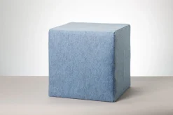 Schallschutz Akustik-Sitzwürfel, Blau, 20x20x20 cm, soni CUBE