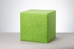Schallschutz Akustik-Sitzwürfel, Grün, 20x20x20 cm, soni CUBE