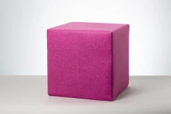 Schallschutz Akustik-Sitzwürfel, Pink, 20x20x20 cm, soni CUBE