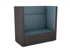 Schallschutzsofa Hochlehner, Akustiko Berlin, Standard, Kunstleder, Petrol