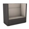 Schallschutzsofa Hochlehner, Akustiko Berlin, Standard, Kunstleder, Perle