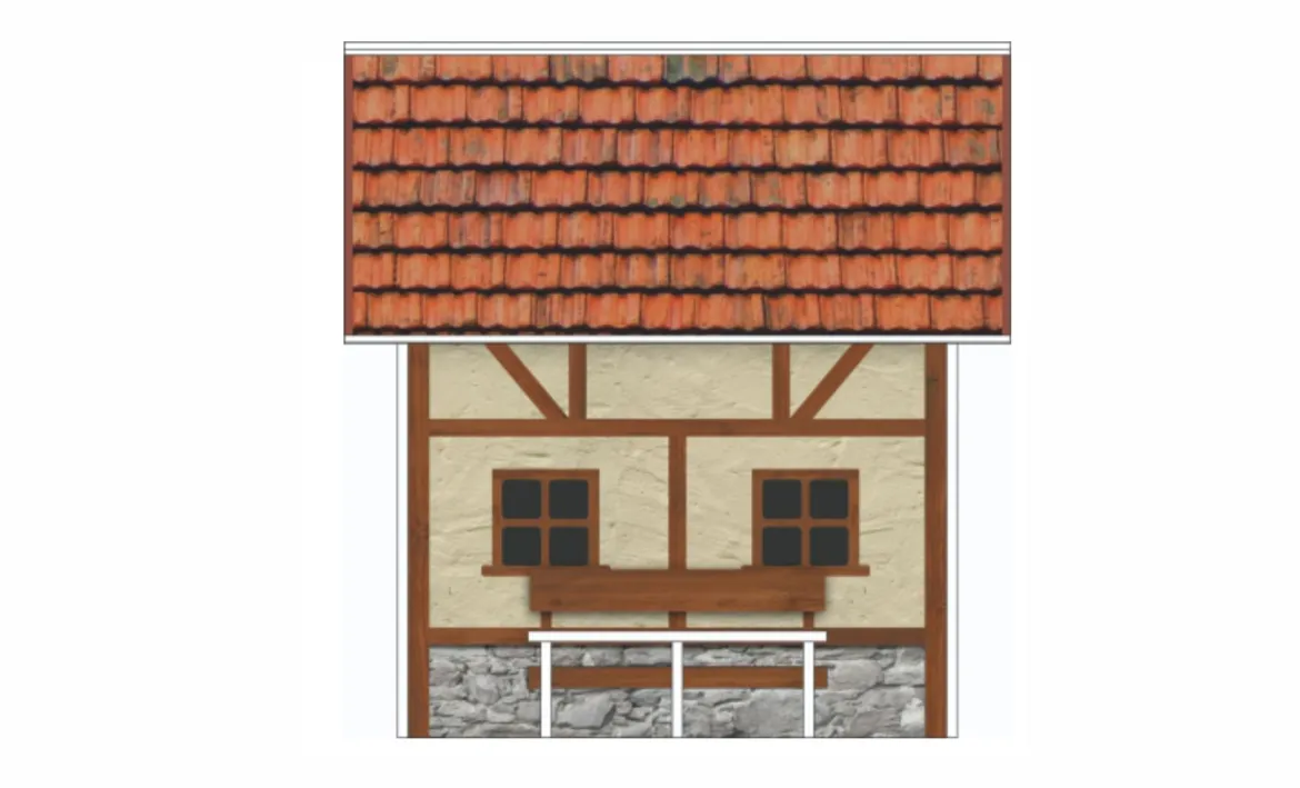Schallschutz Spielhaus Bauernhaus "Stefanshof", B1-zertifiziert, 173 x 163 x 156 cm