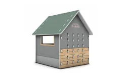 Schallschutz Spielhaus Dorfladen, B1-zertifiziert, 135 x 180 x 161 cm