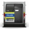 Schallschutz Spielhaus Polizeiauto, B1-zertifiziert, 100 x 110 x 205 cm