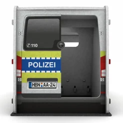 Schallschutz Spielhaus Polizeiauto, B1-zertifiziert, 100 x 110 x 205 cm
