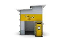 Schallschutz Spielhaus Poststation, B1-zertifiziert, 163 x 155 x 161 cm