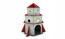 Schallschutz Spielhaus Rakete, B1-zertifiziert, 131 x 200 x 131 cm