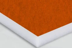 Schallschutz Wand-/Deckenelemente Rechteck, Orange, 100x50 cm, soni COLOR