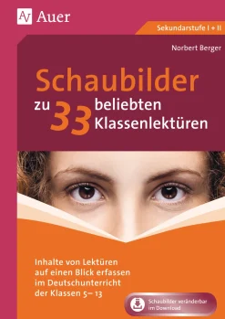 Schaubilder zu 33 beliebten Klassenlektüren