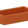 Schaumstoffbett klein orange, 114x64x25 cm