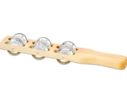 Schellenstab aus Holz, 6 Schellen, 30 cm, ab 3 Jahre
