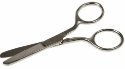 Schere für Rechtshänder und Linkshänder, 10 cm, stumpfe Spitze, 3-6 Jahre