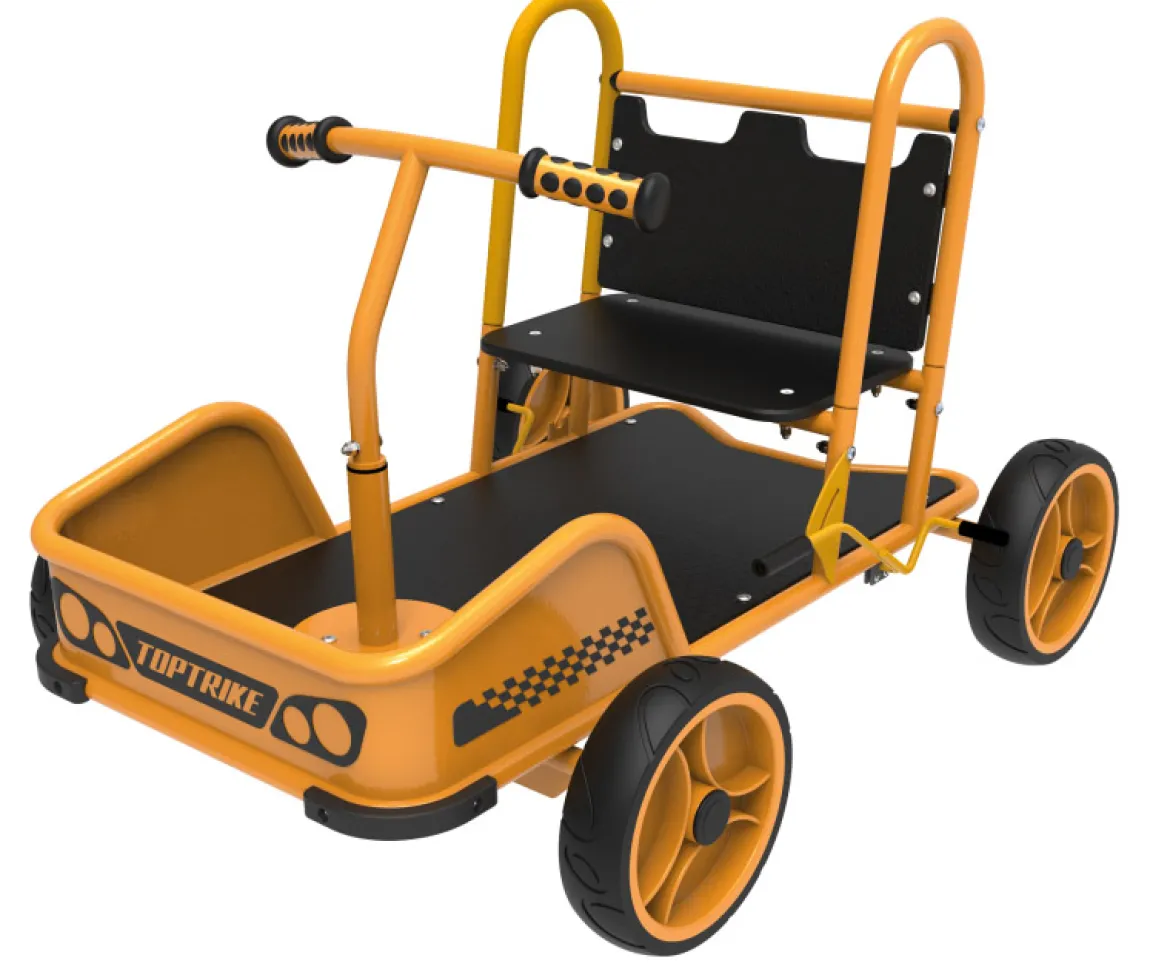 Schiebefahrzeug, Buddy Car, orange, TopTrike Kinderfahrzeug