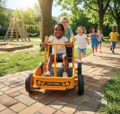 Schiebefahrzeug, Buddy Car, orange, TopTrike Kinderfahrzeug