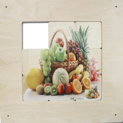 Schiebepuzzle Obstkorb