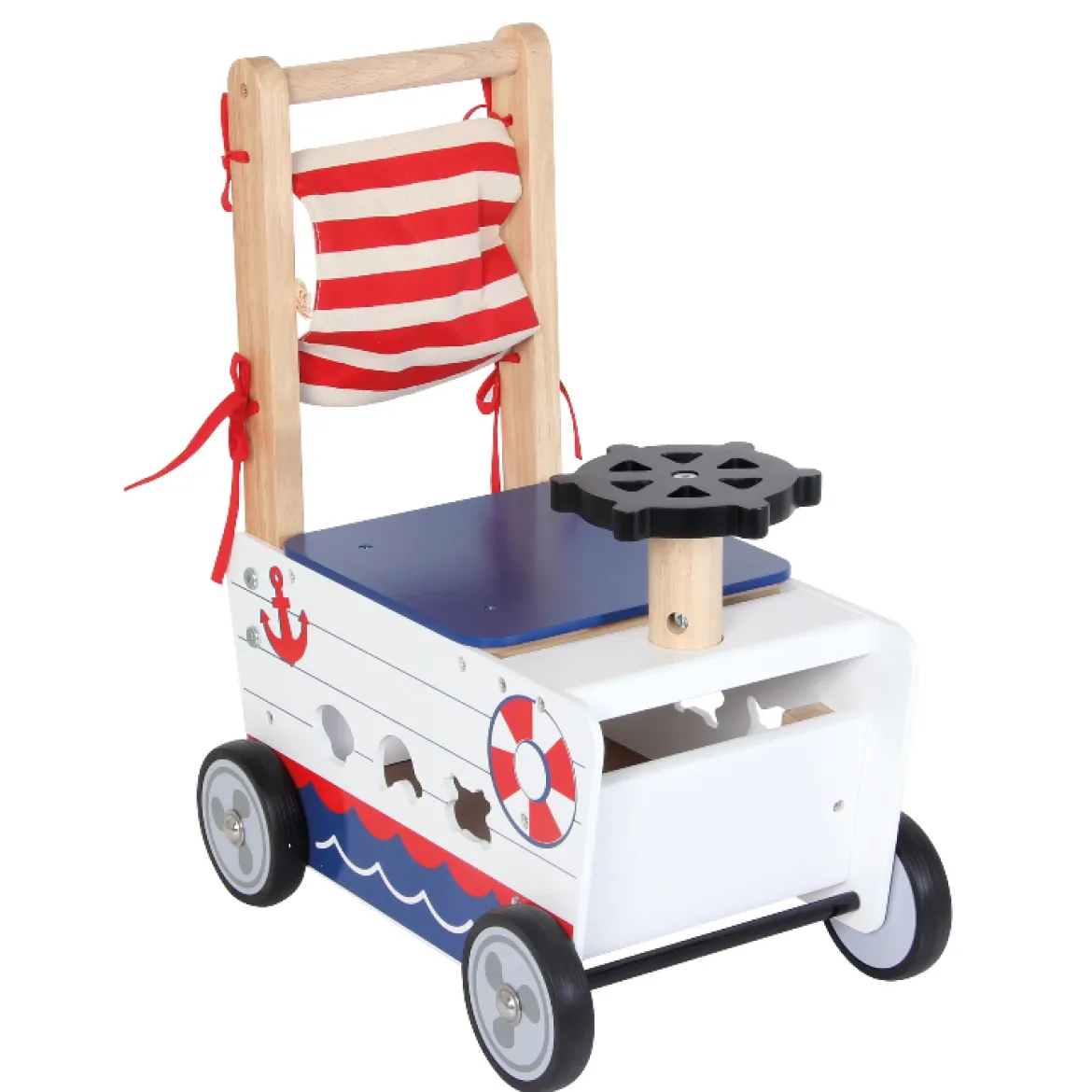 Schiebewagen Boot, ab 12 Monate