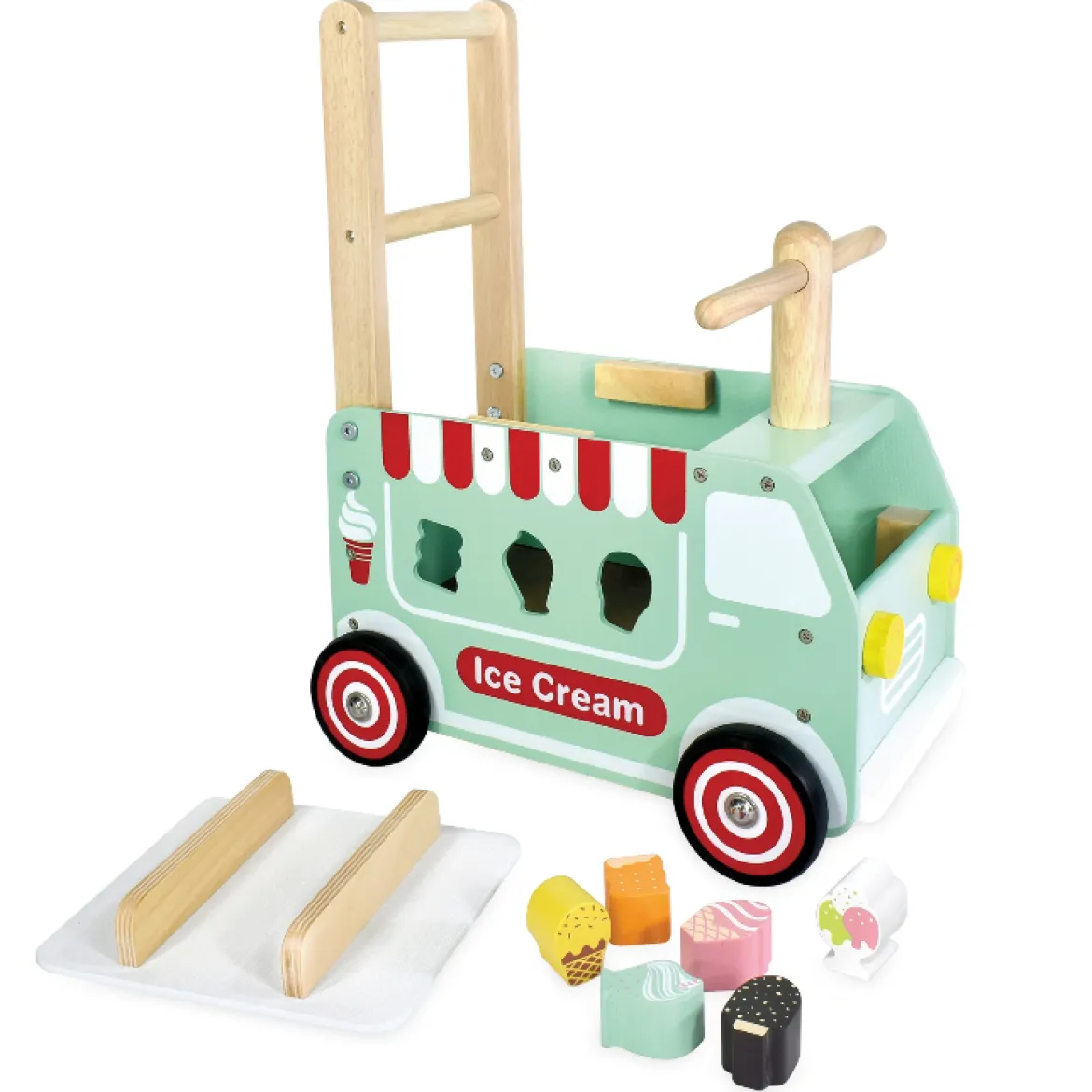 Schiebewagen Eiswagen, ab 12 Monate