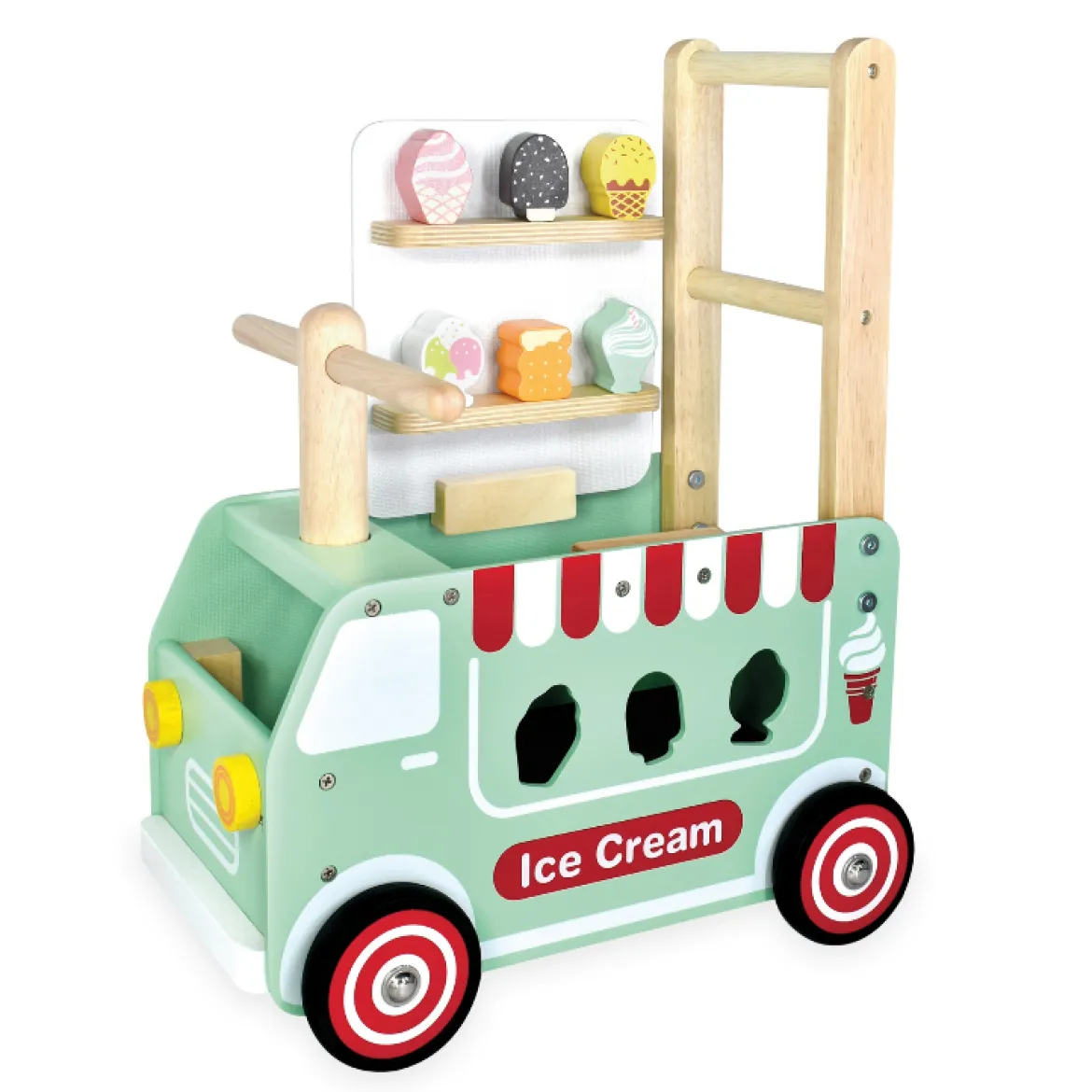 Schiebewagen Eiswagen, ab 12 Monate