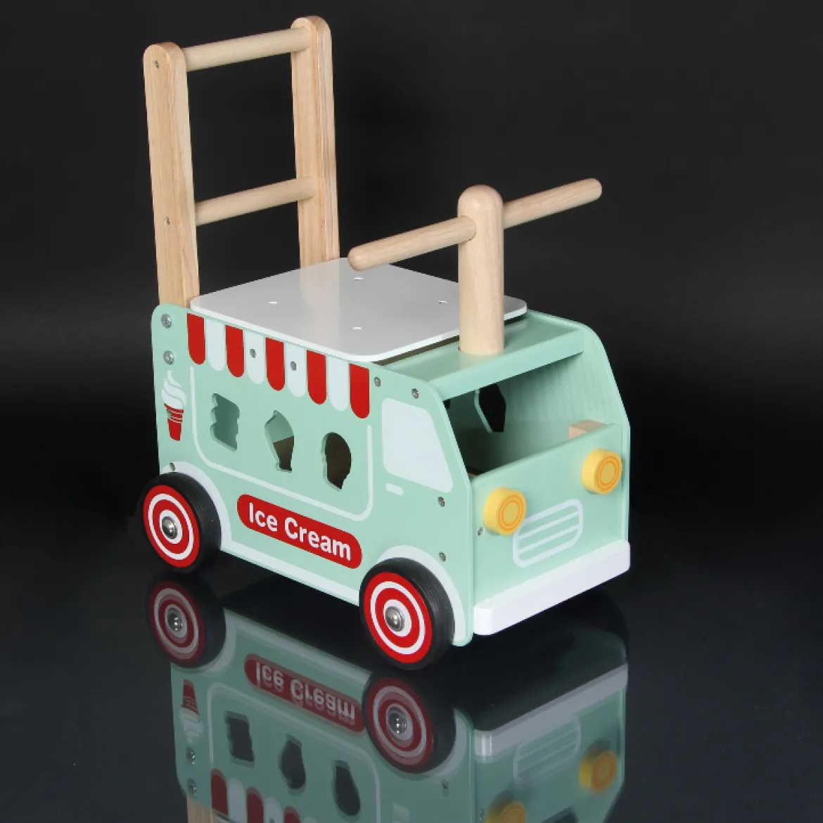 Schiebewagen Eiswagen, ab 12 Monate