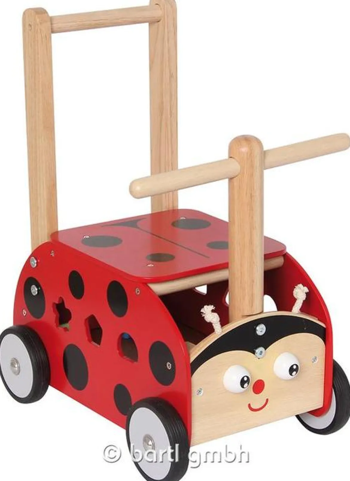Schiebewagen Marienkäfer, ab 12 Monaten