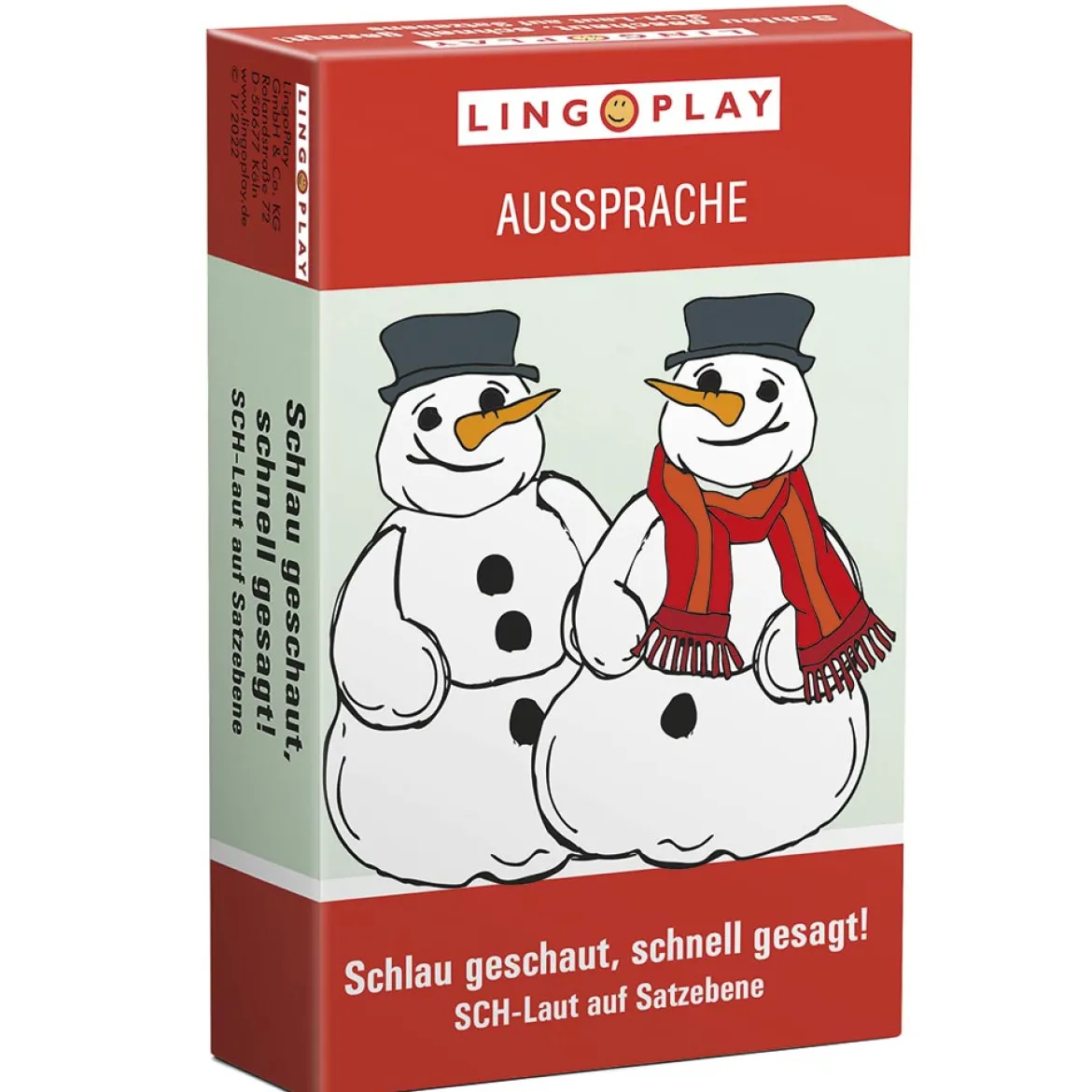 Schlau geschaut, schnell gesagt!, - SCH-Laut auf Satzebene, Merkspiel, ab 4 Jahre