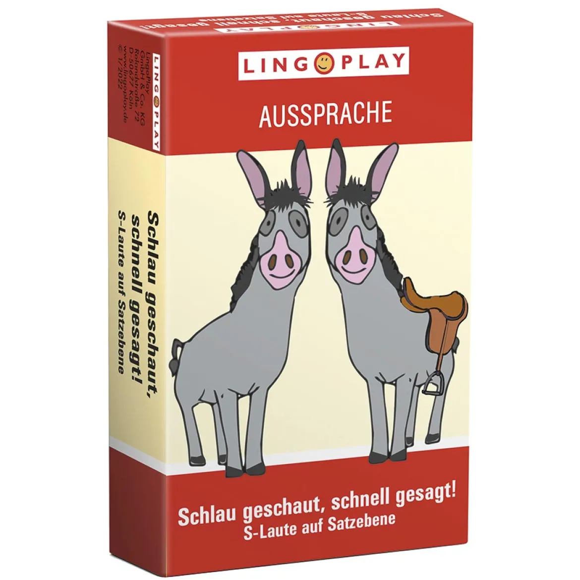 Schlau geschaut, schnell gesagt! - S-Laut auf Satzebene, Merkspiel, ab 4 Jahre