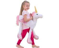 Schlüpfkostüm Einhorn für Kinder von 3-9 Jahren