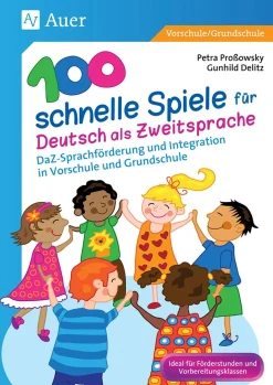 100 schnelle Spiele für Deutsch als Zweitsprache, Buch, 1. und 2. Klasse
