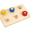 Schraubspiel mit Muttern, ab 2 Jahre