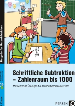 Schriftliche Subtraktion - Zahlenraum bis 1000, Buch, 3. Klasse