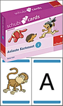 Schubicards: Anlaute Kartensets 1, 4-7 Jahre