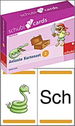 Schubicards: Anlaute Kartensets 2, 6-9 Jahre