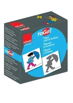 schubi ToGo - Figur und Schatten, Lernspiel, 4-8 Jahre