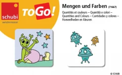 schubi ToGo - Mengen und Farben, Lernspiel, 4-8 Jahre