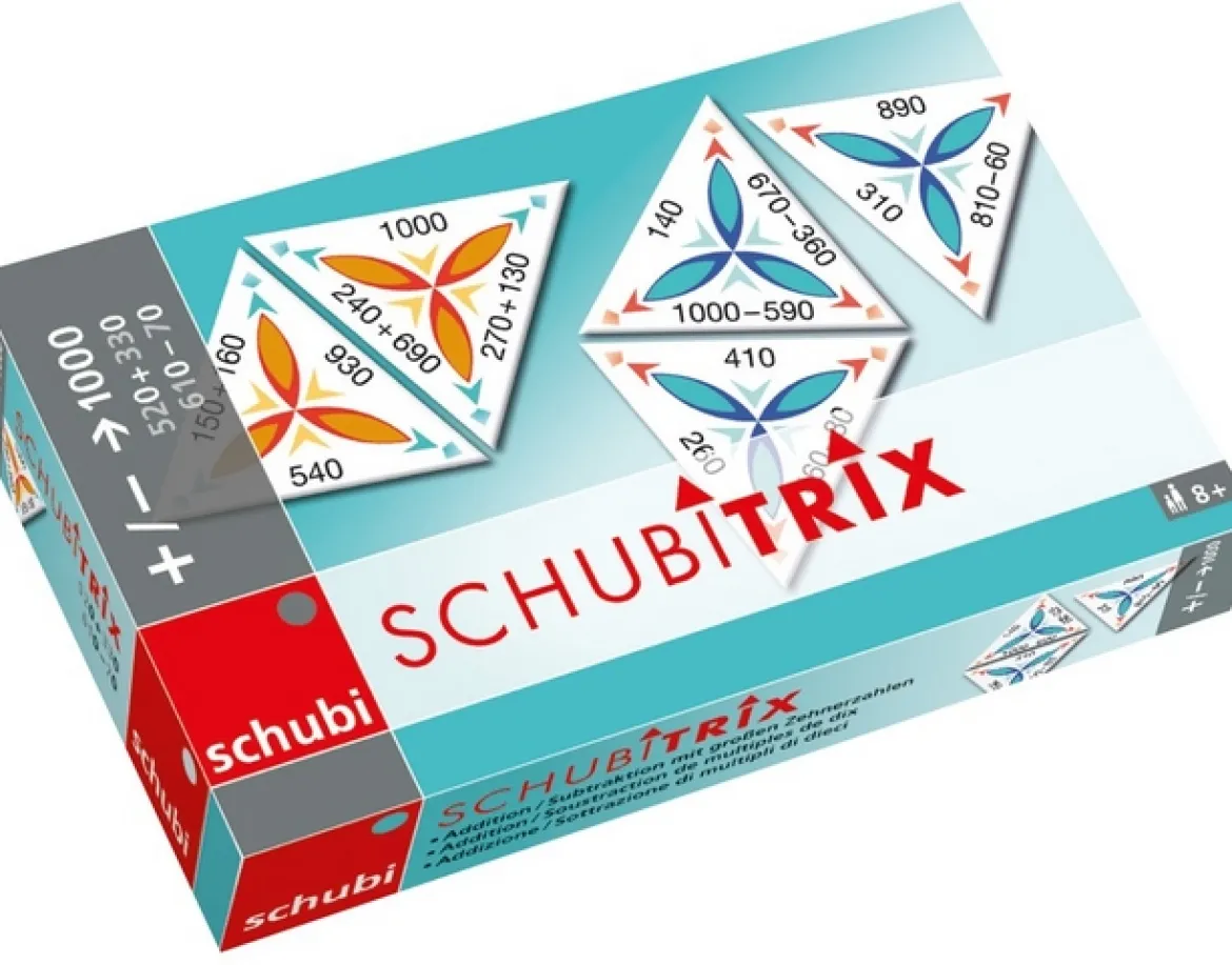SCHUBITRIX Addition / Subtraktion mit großen Zehnerzahlen, 3.-4. Klasse