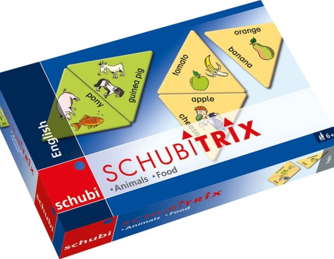 SCHUBITRIX English - Animals and Food, Lernspiel, 3.-4. Klasse