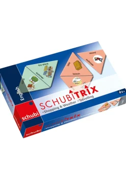 SCHUBITRIX English: Shopping & Weather, Travelling, Lernspiel, ab 8 Jahre