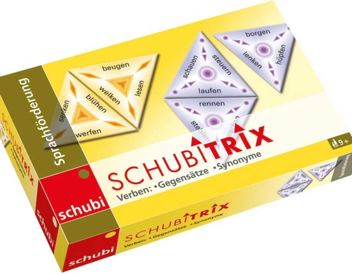 SCHUBITRIX Verben - Gegensätze, Synonyme, 1.-2. Klasse