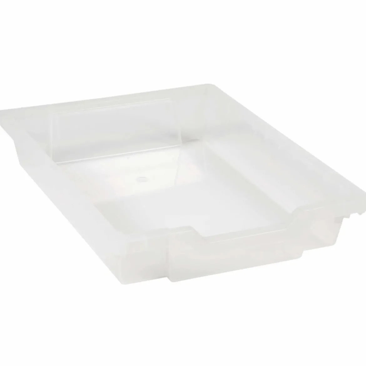 Schublade inklusive Schiene: transparent (7 cm)
