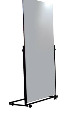 Seco Sign Folienspiegel, 150x200 cm, Spiegelfläche schwenkbar