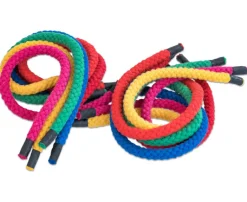 Seil-Set Regenbogen, 12er Set - 40 cm